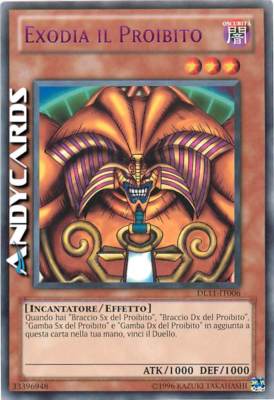 EXODIA THE FORBIDDEN (Exodia The Forbidden One) • Rare Purple • DL11 IT006 • Yugioh-image