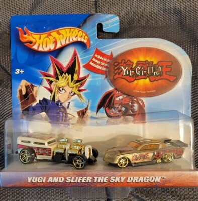 Vintage 2003 Hot Wheels Yu-Gi-Oh, Yugi and Slifer the Sky Dragon-image