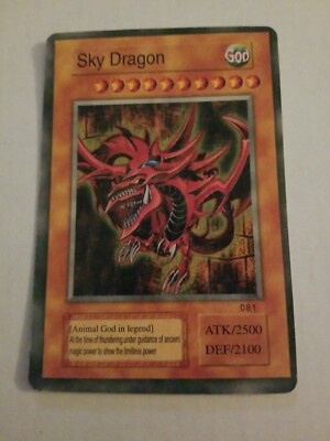 081- Yugioh - American- Slifer the Sky Dragon - Secret God -image