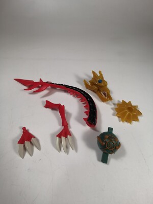 Yu Gi Oh Lots Of Parts Toys-Kazejin,Winged Dragon Ra,Slifer The Sky Dragon-image