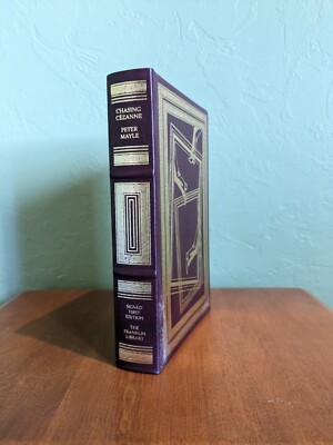 Franklin Library Chasing Cezanne by Peter Mayle SIGNED First Edition EUC-image