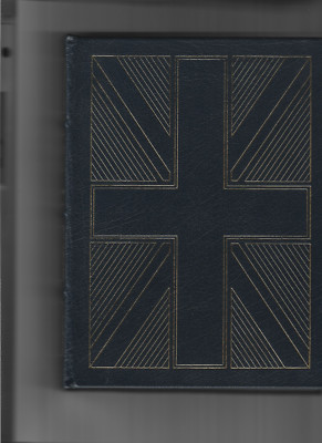 Psychological novel with adventure, leather bound, blue, new-image