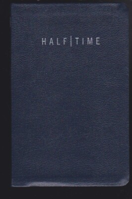Halftime Navy Top Grain -- Moving from Success to Significance Leather Bound LN-image