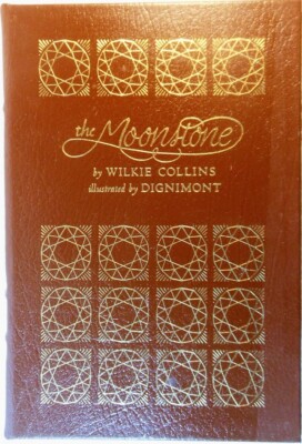 THE MOONSTONE - Wilkie Collins, illustrated by A Dignimont (1996, Leather Bound)-image
