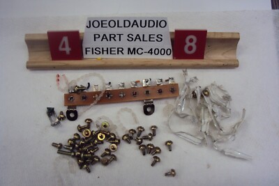 Fisher MC-4000 Combo Receiver Screws & Chassis Parts Tested Parting Out MC-4000-image