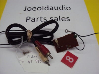 Fisher MT-883/857 Turntable RCA Plugs & Cartridge Interface Parting out MT-883-image