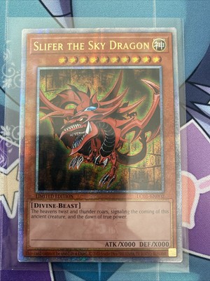 Slifer the Sky Dragon (Quarter Century Secret Rare) LC01-EN002 Legendary...-image