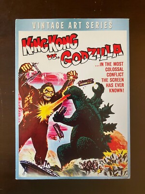 King Kong vs Godzilla DVD Vintage Art Series  New Sealed-image
