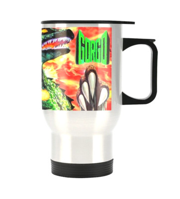 GORGO GODZILLA'S Cousin Stainless Steel 14oz Travel Mug - 1961 Science Fiction-image