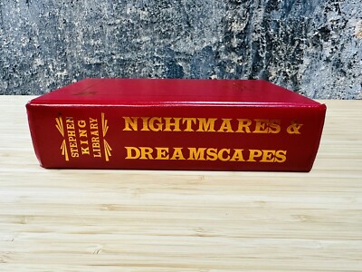Nightmares & Dreamscapes Stephen King Library Edition Leather Bound Hardcover-image