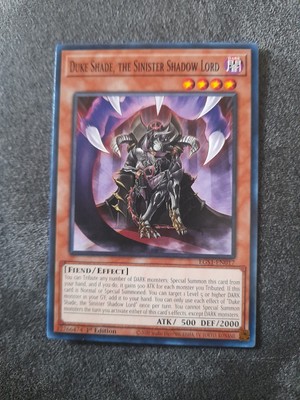Duke Shade, the Sinister Shadow Lord EGS1-EN017 Egyptian God Deck: Slifer the...-image