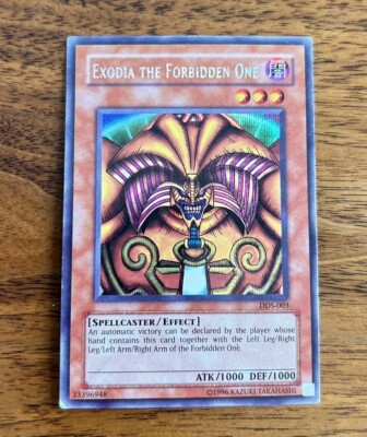 YuGiOh Exodia the Forbidden One DDS-003 Dark Duel Stories GBA Promo -image