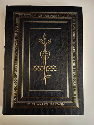 Easton Press On the Origin of Species by Charles Darwin  - 100 Greatest Series-image