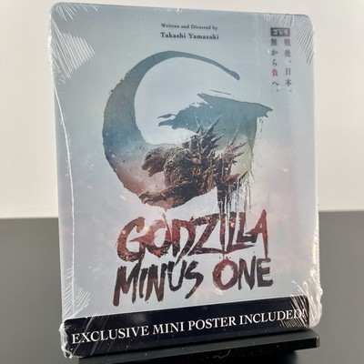 Godzilla Minus One (4K UHD•Blu-Ray, 2023) Limited Edition Steelbook-image