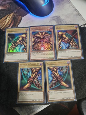 Yugioh - Exodia The Forbidden One YGLD-ENA17 Unlimited Ultra Complete Set LP/NM-image