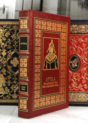 ATTILA - Easton Press -  John Man - The Conquerors -image