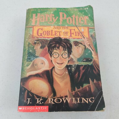 HARRY POTTER and the Goblet of Fire - by J.K. Rowling Paperback Book-image