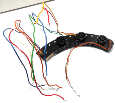 FISHER MT-6335 TURNTABLE - MOTOR 3 STATOR FIELD COILS  - PARTING OUT-image