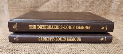 LOUIS L'AMOUR LEATHERETTE Books The Daybreakers,  Sackett-image