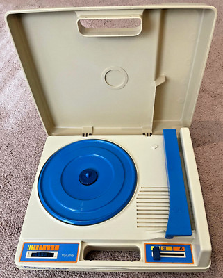  Fisher-Price 825 Vintage 1978 Phonograph 33/45 Kids Record Player Turntable -image