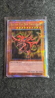 Slifer The Sky Dragon - Quarter Century Secret Rare LC01-EN002 - NM - YuGiOh-image