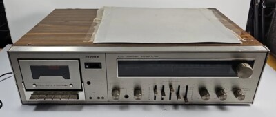 Vintage RARE FISHER STEREO AUDIO COMPONENT SYSTEM MC-4026 Cassette Radio AS IS-image