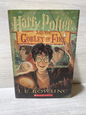 Harry Potter and the Goblet of Fire -Scholastic First Printing Paperback-image