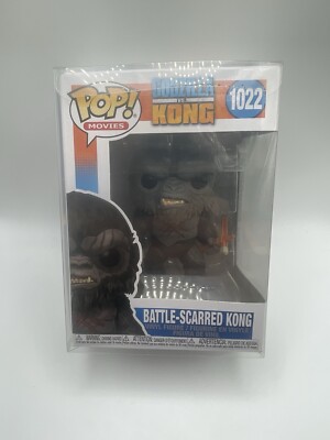 Funko - POP Movies: Godzilla Vs Kong - Battle Scarred Kong Brand New W/ Case!-image
