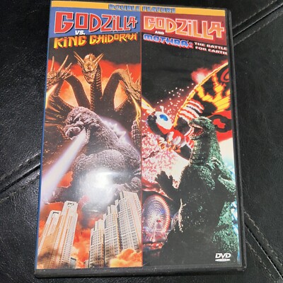 Godzilla vs King Ghidorah/Mothra the Battle For Earth DVD Double Feature-image