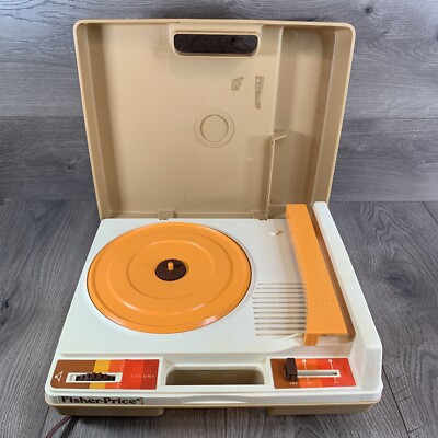 1983 Fisher Price Record Player Turntable #825 33 45 RPM *NOT WORKING *-image