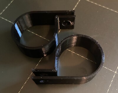 Fisher 800C Stereo Tube Amp AM Antenna Bar Brackets (1 pair)-image