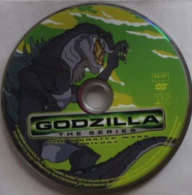Godzilla the Series The Monster Wars Trilogy (DVD) - - - **DISC ONLY - NO CASE**-image