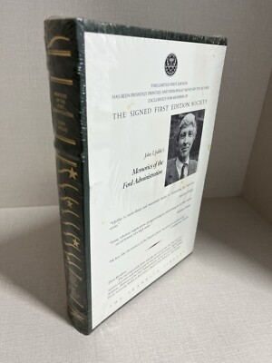 Franklin Library/Signed First Ed John Updike Memories Of The Ford Administration-image