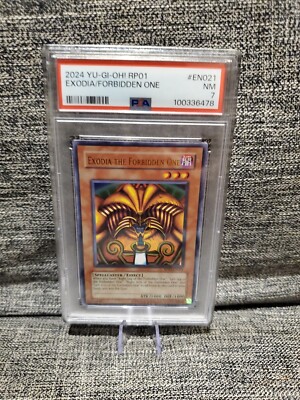 2024 YU-GI-OH! RP01-RETRO PACK #EN021 EXODIA THE FORBIDDEN ONE PSA 7-image