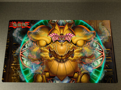 WVICM Playmat Exodia the Forbidden One TCG CCG Table Pad Trading Card Game Mat-image