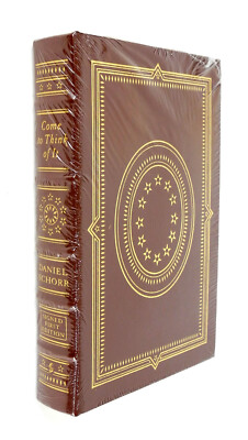 Come to Think of It by Daniel Schorr - Easton Press - SIGNED - 1st - NEW  SEALED-image