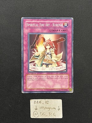 Yugioh - Spiritual Fire Art - Kurenai - CRV-EN052 - 1st Edition Common - VLP/LP-image