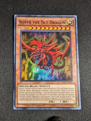 Yu-Gi-Oh! Slifer the Sky Dragon LDK2-ENS01 Limited Edition Ultra Rare NM-image
