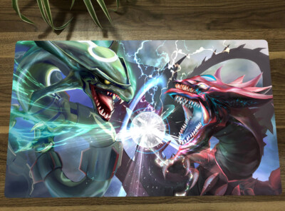 Ygomat Playmat Slifer the Sky Dragon TCG CCG Mouse Pad Trading Card Game Mat-image