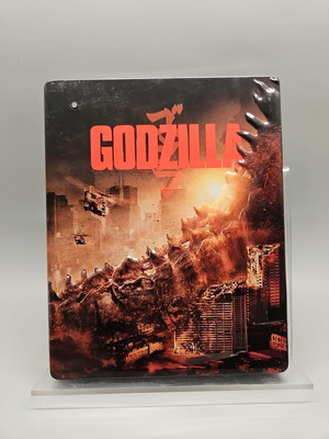 GODZILLA 3D Blu Ray (2014) Embossed Steelbook Rare-image