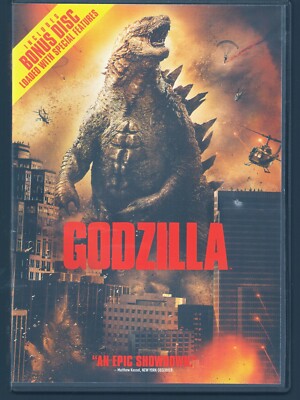 Godzilla (2-Disc DVD Set) 2014 Kaiju Action Sci-fi epic-image