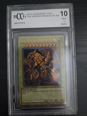 Yugioh 2023 The Winged Dragon Of Ra Limited Ed. LC01-EN003 Beckett 10-image