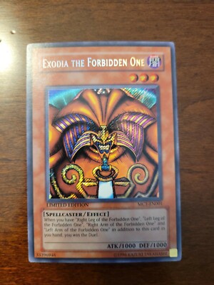 Yugioh Exodia The Forbidden One | MC1-EN001 | Secret Rare Limited Edition-image