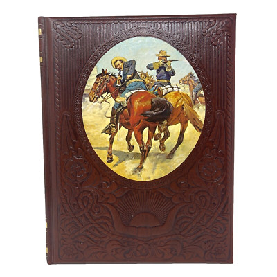 1973 THE OLD WEST Vol 4: THE SOLDIERS Time-Life Books Series Set FAUX LEATHER-image