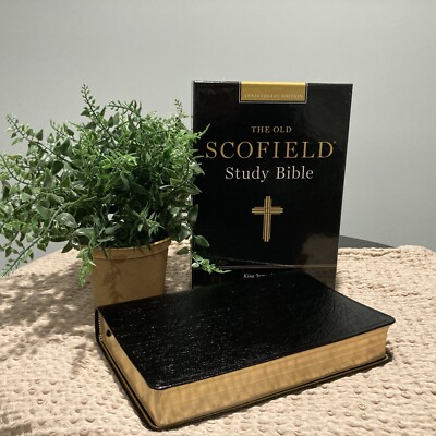 KJV Bible | KJV Scofield Study Bible | 1945 facsimile series | Genuine Leather-image