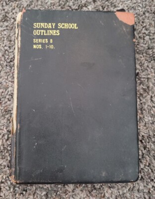 1907 Sunday School Outlines Series B 1 - 10 LDS Mormon Kindergarten - Fourth-image