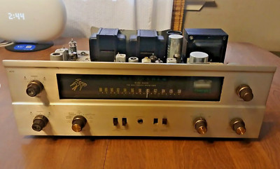 Fisher 400 Vintage tube receiver Fantastic sound! Working REad listing. Hifi-image
