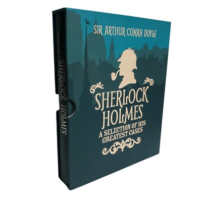Sherlock Homes Book A Collection of His Greatest Cases Arthur Conan Doyle Boxed-image