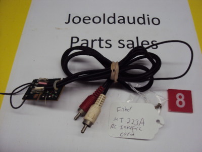 Fisher MT-223A Turntable RCA Plugs w/ Cartridge Interface. Parting out MT-223A-image