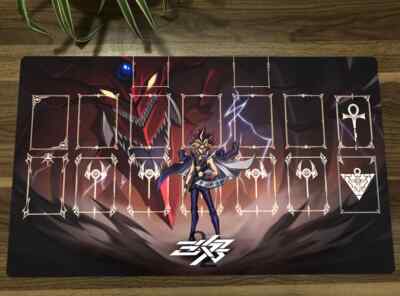 YuGiOh Slifer the Sky Dragon Yugi Osiris Playmat TCG CCG Trading Card Game Mat-image